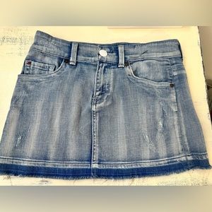 Seven jean skirt
